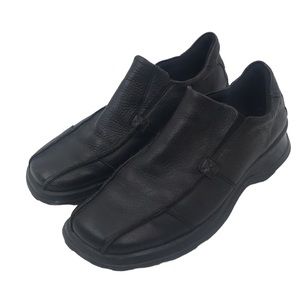 Bullboxer👞Black Leather Loafer Slip-On Size 10